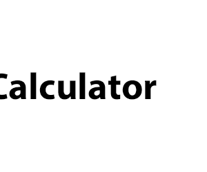 Calorie Calculator